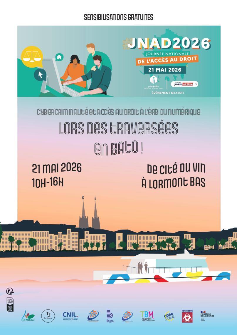 CDAD Gironde - 📅Journée nationale de l'accès au droit 2026