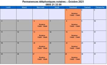 La plateforme téléphonique des notaires de la Gironde se poursuit en octobre !